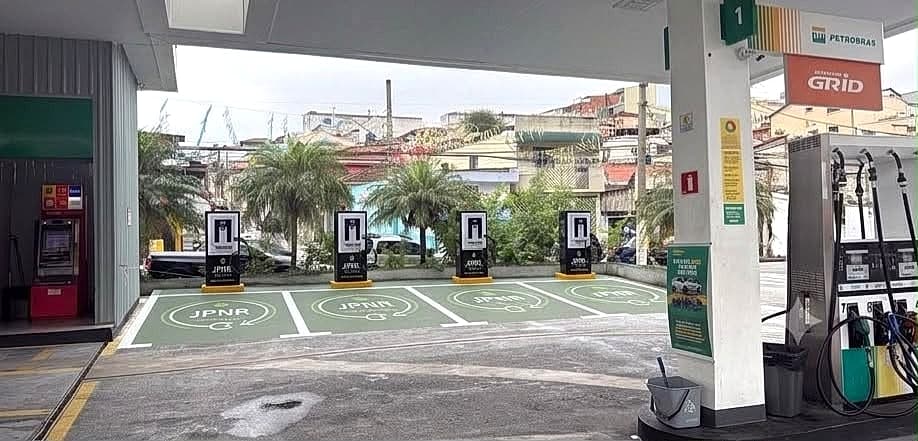 Eletroposto JPNR — Posto Rubens SP