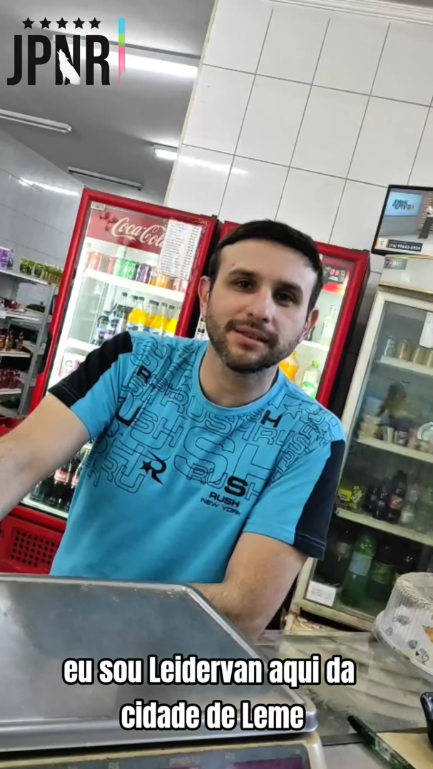 Depoimento em vídeo de Leidervan
